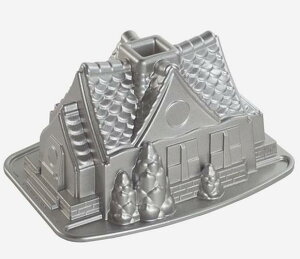 mfBbNEGA WW[ubhnEX ogp P[L^ Nordic Ware Gingerbread House Bundt Pan 83948 َq^ ɂ
