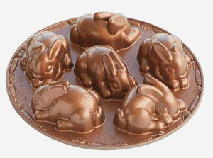 mfBbNEGA xr[oj[ P[Lp Ԃ񂤂^ P[L^ Nordic Ware Baby Bunny Cakelet Pan