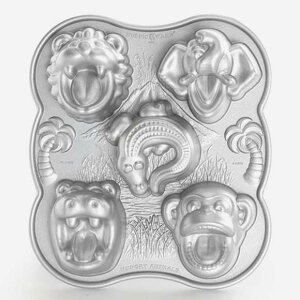 mfBbNEGA nO[Aj}P[L ACXN[p P[L^ Nordic Ware Hungry Animals Cake and Ice Cream Pan