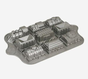 mfBbNEGA v~ARNV gC pP[L^ dԌ^ Nordic Ware Platinum Collection Train Pan