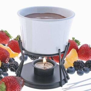 `R[gtHfZbg `[YtHfZbg XCX}[ Lh zCg Swissmar Kindle 7 Piece Chocolate Fondue Set White F66321 fU[gtHf `[Y XCX p[eB[