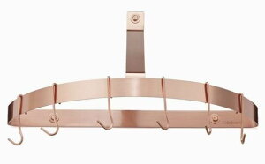 NCWi[g NbNEGAbN Ǌ||bgbN  Cuisinart CRHC-22PCP Chef's Classic Half-Circle Wall-Mount Pot Rack, Polished Copper