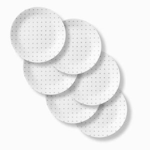 R[ H6_Zbg `v[g v[g O M v[g M MZbg H t@[Xebh Corelle Lunch Plates Farmstead Grey