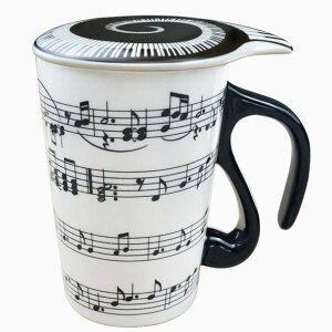}OJbv 2_Zbg R[q[}O eB[Jbv Rbv 400ml ~[WbNo uXeC ~[WbNm[g W H Mug for Music Lover