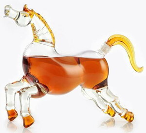 z[X ECXL[fJ^? n OXfJ^ 1000ml Horse Decanter for Scotch, Vodka, Rum, Tequila or Any Other Liquor 1000ml Decanter