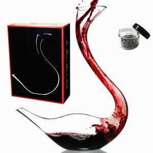 �f�J���^ ���C���f�L�����^�[ �f�B�X�y���T�[ Le Sens Amazing Home Swan Decanter �V�O�i�X ���� �K���X�J���t�F �N���X�^���O���X ���C�� �h�����N�T�[�o�[