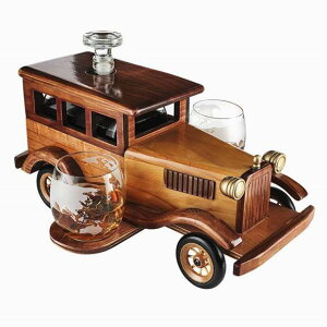 fJ^ fL^[ fBXyT[ T[o[ fBL^ Old Fashioned Car Whiskey Decanter Set  NVbNJ[ o[{ ECXL[ C