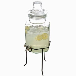 T[o[ robWfBXyT[ hNfBXyT[ Mu\ EH[^[fBXyT[ 5L Gibson 1.3GL Glass Beverage Dispenser Set