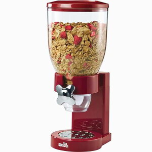 [u hCt[h fBXyT[ VO |bvfBXyT[ t[hfBXyT[ bh ۑe Zevro GAT103 Indispensable Dry Food Dispenser Single Control Red/Chrome R[t[N َq 