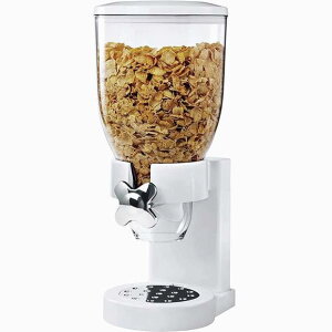 [u hCt[h fBXyT[ VO |bvfBXyT[ t[hfBXyT[ zCg ۑe Zevro GAT101C Indispensable Dry Food Dispenser Single Control White/Chrome R[t[N 