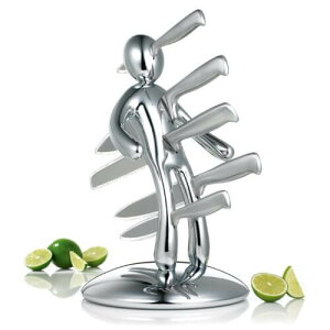 �L�b�`���i�C�t�X�^���h�Z�b�g �5�{ �N�����i������j The Ex Kitchen Knife Set by Raffaele Iannello, Chrome EXXKC
