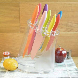 sAR}`2V[Y iCt9_ZbgiubNtj @Pure Komachi 2 Series 9-Piece Knife Set with Block ABS0900