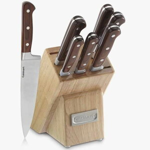NCWi[g iCt8_Zbg ubNt pbJEbh Zbg Cuisinart 8-Piece Pakka Wood Block Set C77PW-8PB