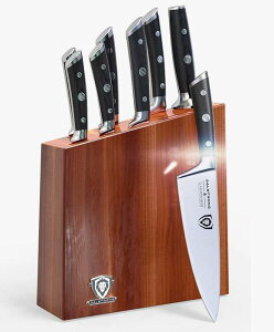 キッチンナイフセット 包丁セット 9点セット スタンド付 シャープナー付 DALSTRONG Knife Set Block シェフナイフ 三徳包丁 パン切りナイフ 果物ナイフ
