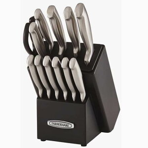 Lb`iCtZbg Zbg 13_Zbg n ق傤 ubNX^h VFtiCt OiCt ʕiCt Farberware Knife 13-Piece Black