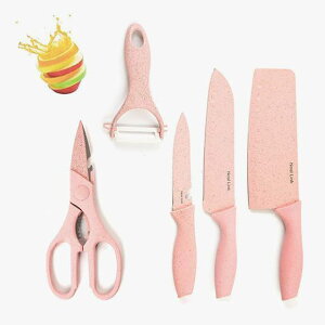 iCtZbg Zbg 5_Zbg Lb`iCtZbg n ق傤 sN VFtiCt [eBeBiCt ʕiCt Kitchen Knife Set Pink