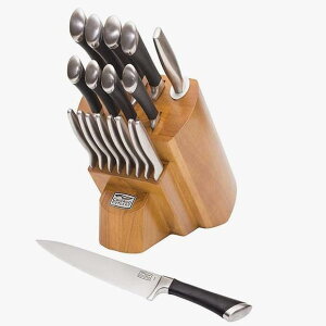 iCtZbg Zbg 18_Zbg Lb`iCtZbg ubNt n ق傤 VJSJg[ Chicago Cutlery Fusion Knife Block Set
