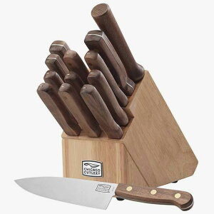 iCtZbg Zbg 14_Zbg Lb`iCtZbg ubNt n ق傤 VJSJg[ Chicago Cutlery Knife Block Set Brown