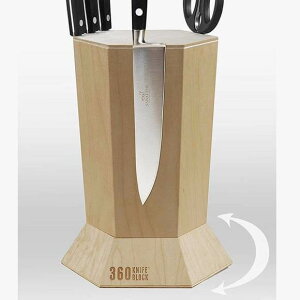 iCtX^h }OlbgX^h X^h iCttH_[  [ Cv 360 Knife Block Magnetic Maple