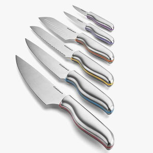 NCWi[g Lb`iCt12_Zbg Zbg n Jo[t Cuisinart C77-12PCS Chef Caliber knife Set VFtiCt ق傤