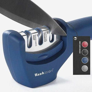 Lb`V[vi[  Wanbasion Kitchen Knife Sharpener u V[vi[ ؂ꖡ  ȒP u^ ֗ iCt 3iK