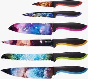 �L�b�`���i�C�t6�_�Z�b�g ��Z�b�g �J���t���i�C�t�Z�b�g �R�X���J���[ �F�����i�C�t Cosmos Kitchen Knife Set Set �n�� �V�F�t�i�C�t �f�U�C���i�C�t