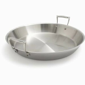�I�[���N���b�h �X�e�����X �p�G���A�� �p�G���A�p�� �t���C�p�� ��43cm All-Clad Stainless Steel Paella Pan, 17inch �p�G����