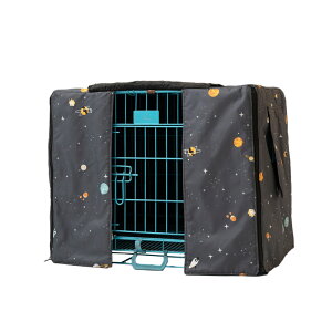 【カスタマイズ製品】ペットケージカバー ペットサークルカバー ケージカバー 犬猫用 虫よけ 風よけ 雨よけ 防蚊 保温 防水 通気 耐久性 防音 防寒 防風 防日 取り付け簡単 折りたたみ 収納