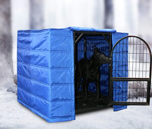 ペットサークルカバー ケージカバー 犬猫用 防音/防寒/防風/防日 ケージカバー 取り付け簡単 折りたたみ 収納便利 ペット用品 冬寒さ対策 防寒保温 洗える