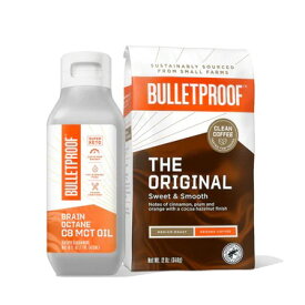 Bulletproof バレットプルーフ ☆スターターコーヒーキット/スターターキット ブレインオクタンオイル コーヒーセット☆バターコーヒー・オイル・ココナッツオイル・MCTオイル☆Ground Coffee and Brain Octane C8 MCT Oil