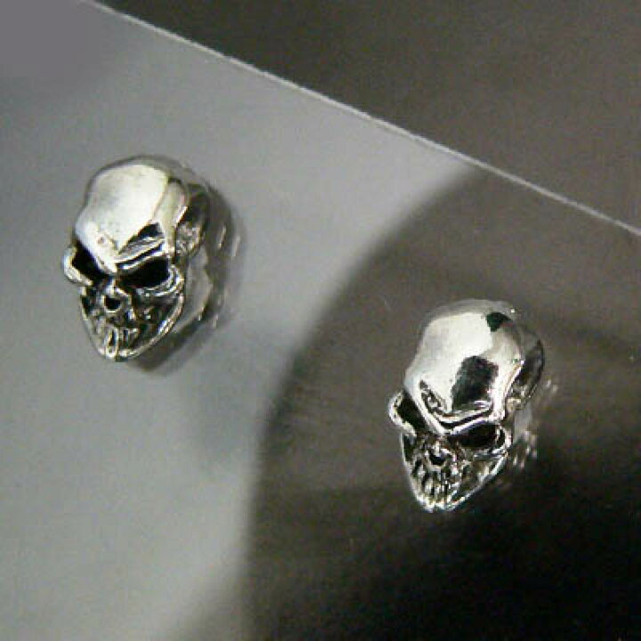 楽天市場】cp16 超ド迫力の完全武装 スカルアイテム ピアス かっこいい  