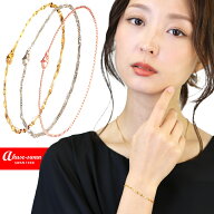 ブレスレット レディース チェーン ステンレス 金属アレルギー ステンレスブレスレット 重ね付け シンプ…