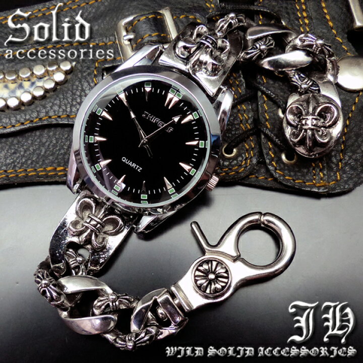 楽天市場 送料無料 新型ブレスウォッチ フレア 百合 トライバル メンズ ブラック 黒 シルバーカラー Ct77 ファッション アクセone おしゃれ 腕時計 メンズ腕時計 ブレスレットウォッチ メンズ ブレスレット 時計 かっこいい あす楽 新作 服 夏 秋 秋服 秋物 アクセｏｎｅ