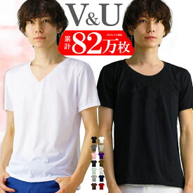 【最大15%OFFクーポン！】 tシャツ メンズ 半袖 tシャツ メンズ 無地 シンプル vネック tシャツ 黒 uネック 深vネック インナー カットソー s m l xl 3l サイズ 大きいサイズ トップス ロンt おしゃれ 男性用 ウェア 楽天 アクセONE 新作 服 冬 春 春物 春服