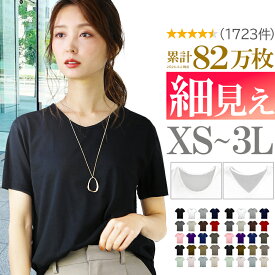 【最大15%OFFクーポン！】 tシャツ レディース 半袖 カジュアル vネック uネック 半袖tシャツ おしゃれ シンプル 無地 ブラック ホワイト s m l xl 3l サイズ トップス ファッション 女性用 肌着 重ね着 インナー ウェア アクセONE 新作 服 春 春物 春服 夏