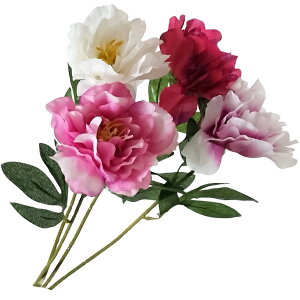 【造花・春】シングルボタン / ぼたん・牡丹・ピオニー / ディスプレイ・アレンジ・素材 | 990011 / FF-3048