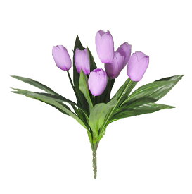 楽天市場 チューリップ 造花 紫の通販