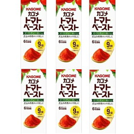 カゴメ トマトペースト 6個 KAGOME ミニパック 調味料 離乳食 ベビーフード (6個)