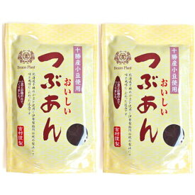 伊勢製餡所 つぶあん 300g×2袋 あんこ 北海道十勝産小豆 無添加 (つぶ 2袋)