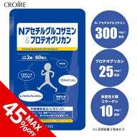 プロテオグリカン サプリ サプリメント 30日分 1日2粒目安 60粒 N-アセチル グルコサミン ii型コラーゲン…