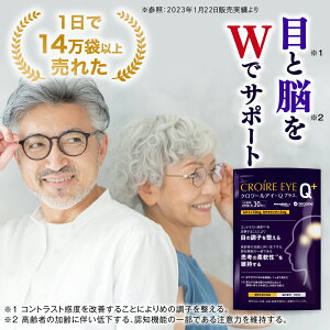 【ぼやけ・かすみを改善し、認知機能の維持をサポート】 ルテイン ゼアキサンチン フリー体 機能性表示食品 サプリ サプリメント 健康食品 アイケア オメガ3 ブルーライト ぼやけ 視力 認