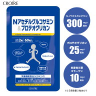 プロテオグリカン サプリ サプリメント 30日分 1日2粒目安 60粒 N-アセチル グルコサミン ii型コラーゲン…