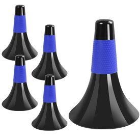 リップコーン マーカーコーン 三角コーン 5本セット バスケ フットサル サッカー 練習 軽量 持ち運び便利 視認性高い 耐久性 ドリブル練習 フットワーク トレーニングコーン 練習用コーン 部活 スポーツクラブ 学校 体育 人気