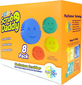 SCRUB DADDY �H��p�X�|���W 8�Z�b�g