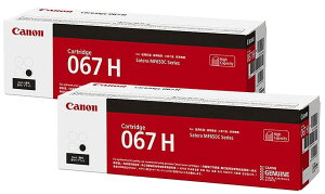 CANON�@�����i�@�g�i�[ �J�[�g���b�W067H ��e�� �u���b�N 2�{�Z�b�g�@CRG-067HBLK MF656Cdw / MF654Cdw �Ή�