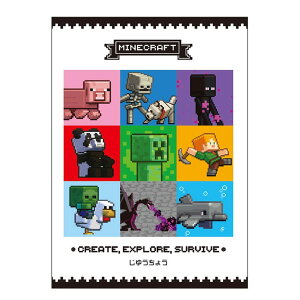 �P�C�J���p�j�[(K Company) Minecraft ���R�� �W�� MCT-JY4-SG H25.2×W18.2×D0.4cm