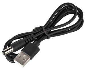 USB�d���P�[�u�� DC�v���O(5.5*2.1mm) 5V 2A 80cm
