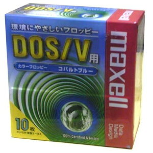 �}�N�Z�� 3.5�C���` 2HD �t���b�s�[�f�B�X�N Windows/MS-DOS�t�H�[�}�b�g�� 10���� �R�o���g�u���[ MFHD18BL.C10P