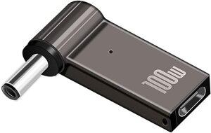dell �d���P�[�u�� �^�C�vc TYPE-C�ϊ��A�_�v�^ DELL��p PD�[�d�ϊ� �A�_�v�^PD�[�d 4.5×3.0 mm(20V)/100W USB-C����DC �m�[�g�p�\�R��