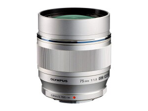 OLYMPUS �P�œ_�����Y M.ZUIKO DIGITAL ED 75mm F1.8 �V���o�[